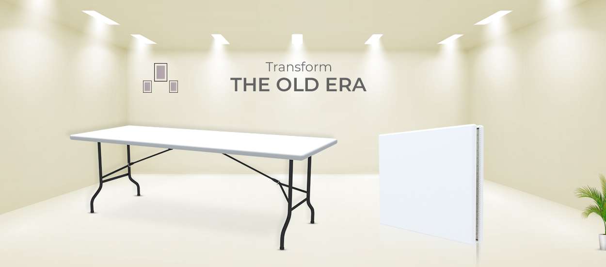Omni 6ft Fold-in-Half Table | Stela web banner